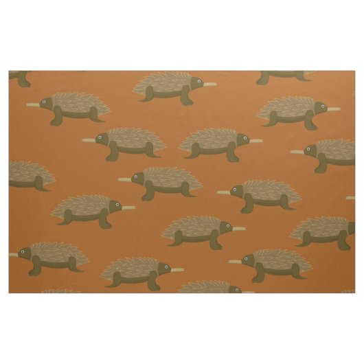 Australische Echidna Print Stoff (Fat Quarter (45,7 x 55,9 cm))