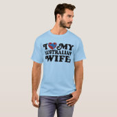 Australische Ehefrau T-Shirt (Vorne ganz)