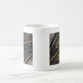 Australische eingeborene Kunst - verlorene Stämme Kaffeetasse (Mittel)