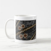 Australische eingeborene Kunst - verlorene Stämme Kaffeetasse (Links)