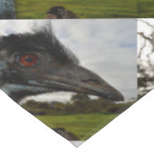 Australische Emu Twinkle Eyes, Tischdecke (Schrägansicht)
