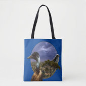 Australische Emu und Kookaburra, Tasche (Vorderseite)