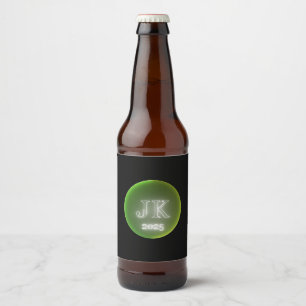 Australische Farben Bierflaschenetikett