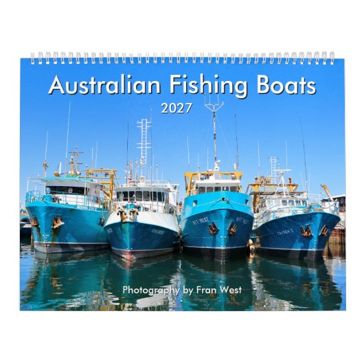 Australische Fischerboote 2027 Kalender (Titelbild)