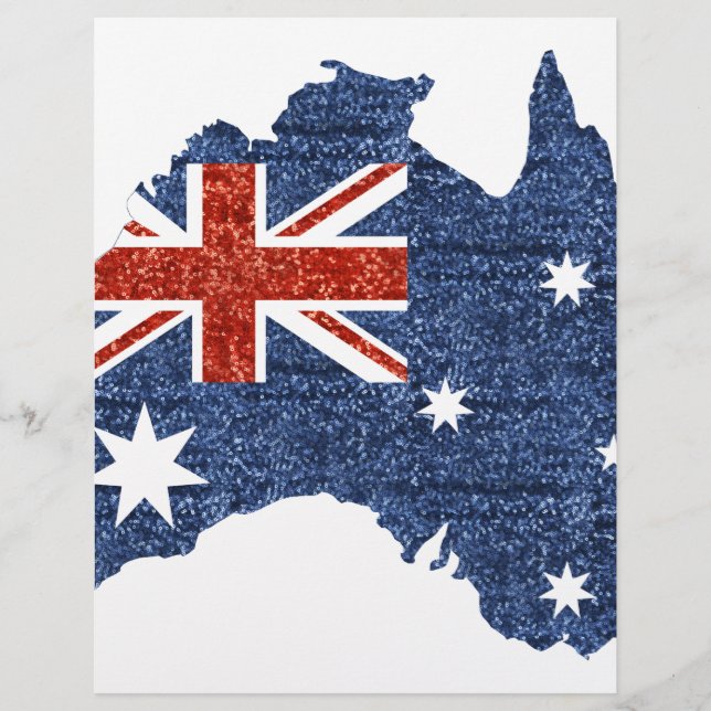 australische Flagge (Vorderseite)