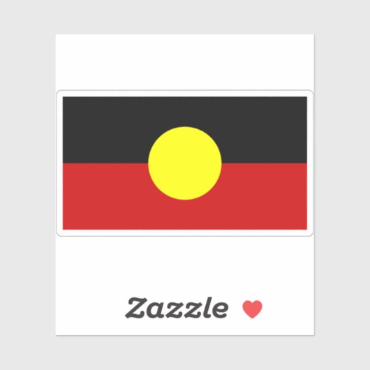 Australische Flagge Aufkleber (Blatt)