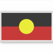 Australische Flagge Aufkleber (Vorderseite)