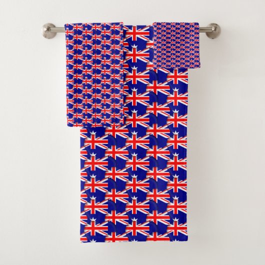 Australische Flagge / Australien Badhandtuch Set (Insitu)