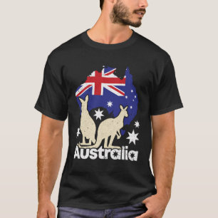 Australische Flagge Australischer Tag Australische T-Shirt