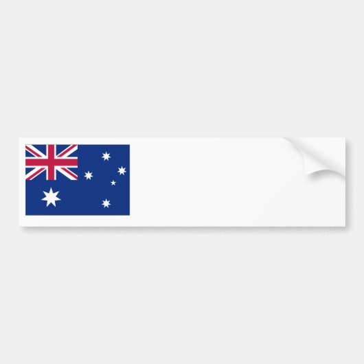 australische Flagge Autoaufkleber (Vorne)