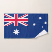 Australische Flagge Badhandtuch Set (Handtuch)