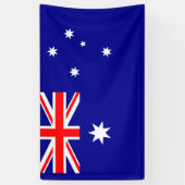 Australische Flagge Banner (Vertikal)