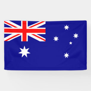 Australische Flagge Banner