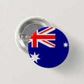 Australische Flagge Button (Vorne & Hinten)
