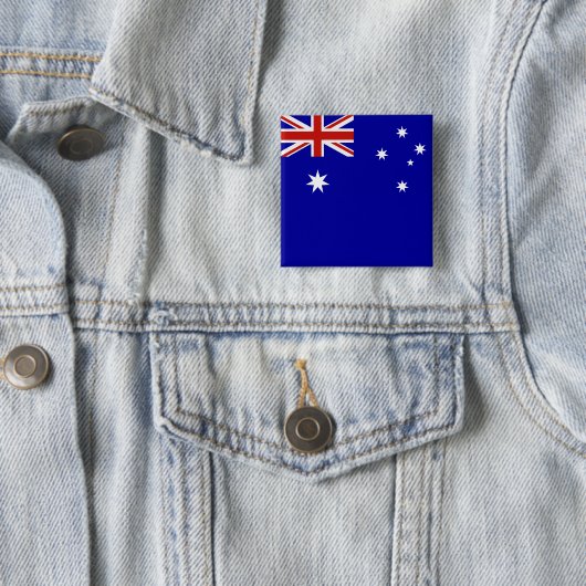 Australische Flagge Button (Beispiel)