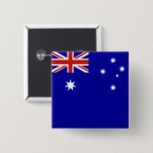 Australische Flagge Button (Vorne & Hinten)