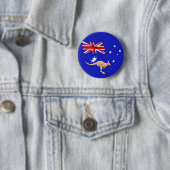 Australische Flagge Button (Beispiel)