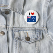 Australische Flagge Button (Beispiel)