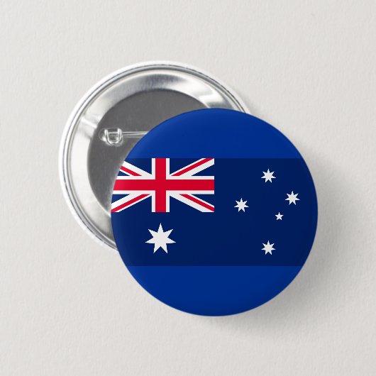 australische Flagge Button (Vorne & Hinten)
