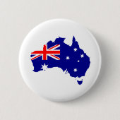 australische Flagge Button (Vorderseite)