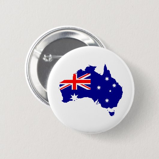australische Flagge Button (Vorne & Hinten)