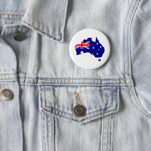 australische Flagge Button (Beispiel)