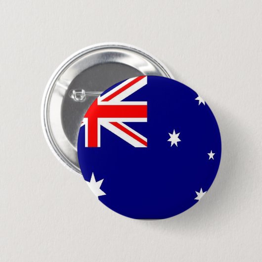 Australische Flagge Button (Vorne & Hinten)