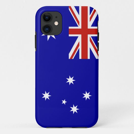 Australische Flagge Case-Mate iPhone Hülle (Rückseite)