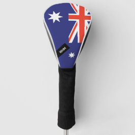 Australische Flagge - Custom Golf Club Head Cover Golf Headcover