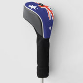 Australische Flagge - Custom Golf Club Head Cover Headcover (angewinkelt)
