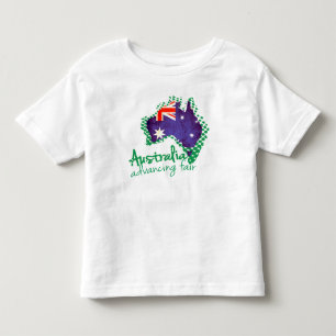 Australische Flagge, die angemessenen KinderT - Kleinkind T-shirt
