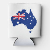 Australische Flagge Dosenkühler (Vorderseite)