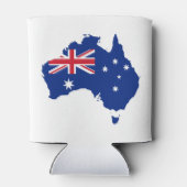 Australische Flagge Dosenkühler (Rückseite)