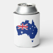 Australische Flagge Dosenkühler (Kanne Rückseite)