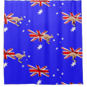 Australische Flagge Duschvorhang (Vorderseite)
