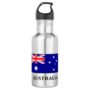 Australische Flagge Edelstahlflasche