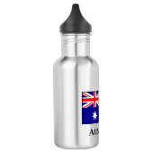 Australische Flagge Edelstahlflasche (Links)