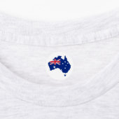 Australische Flagge Etiketten (Befestigt)