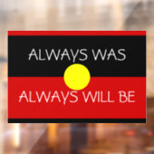 australische Flagge Fensteraufkleber (Blatt 2)