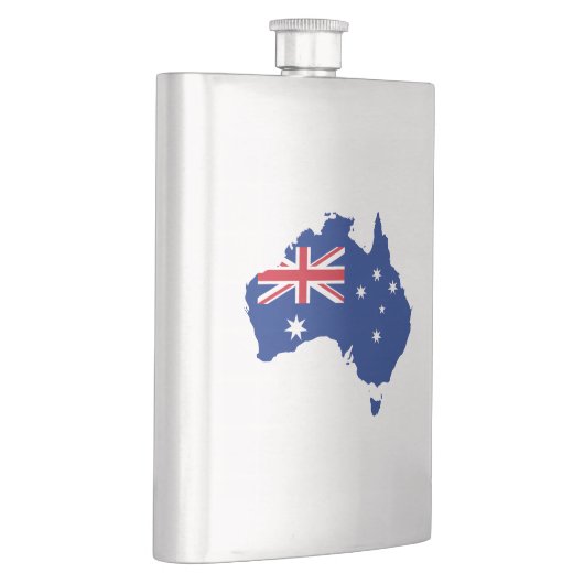 Australische Flagge Flachmann (Rechts)