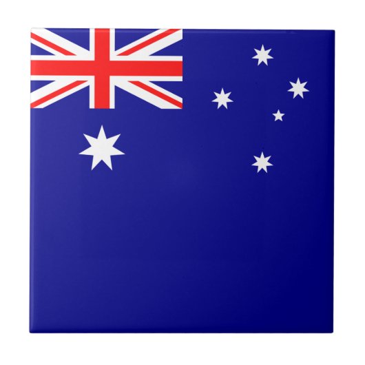 australische Flagge Fliese (Vorderseite)