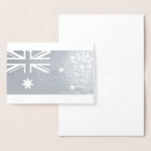 australische Flagge Folienkarte (Anzeige)