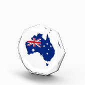 Australische Flagge Fotoblock (Rechts)