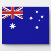 australische Flagge Fotoplatte (Vorderseite)