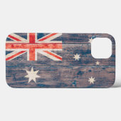 Australische Flagge für Holz Case-Mate iPhone Hülle (Rückseite (Horizontal))