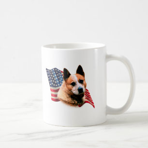 Australische Flagge für Rinderhunde Kaffeetasse