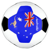 australische Flagge Fußball (Gedreht)