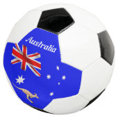 australische Flagge Fußball (Dreiviertel)