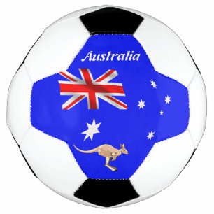 australische Flagge Fußball