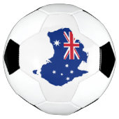 Australische Flagge Fußball (Gedreht)